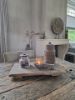 Picture of Oud houten bajot serveer plank