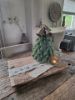 Picture of Decoratie bel (kerstklok) zink 10 cm roestig
