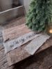 Picture of Linnen kerstlint 'Merry Christmas' 100 cm