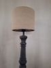 Picture of Houten tafellamp 66,5 cm grey incl beige kap