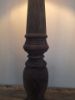 Picture of Houten tafellamp 66,5 cm bruin incl beige kap