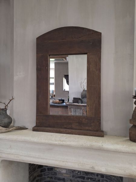 Picture of Oud houten toog spiegel Driftwood 80 cm