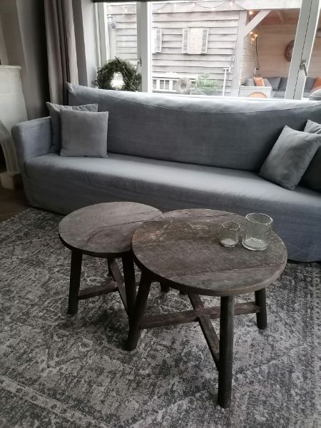 Picture of Landelijke linnen bank Milano
