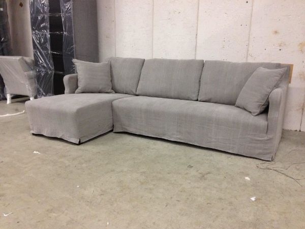 Picture of Landelijke linnen bank Milano met eiland