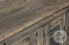 Picture of Oude sidetable - wandtafel | rustiek verweerd hout met deurtjes