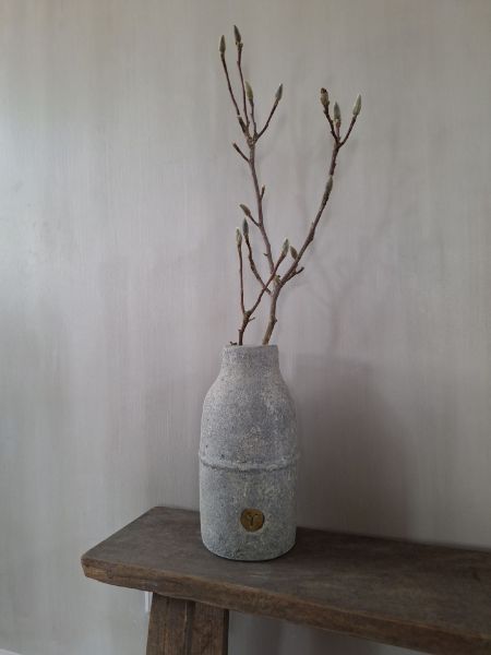 Picture of Landelijke vaas Brynxz | Limestone | L
