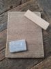 Picture of Vloerkleed handgeknoopt in hand gesponnen wol Taupe