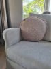 Picture of Kussen wabi sabi rond taupe