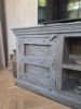 Picture of Uniek oud tv meubel - dressoir grey uit India