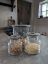 Picture of Glazen voorraadpot L vintage grey