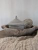 Picture of Authentieke stenen schaal rond met handvat beige