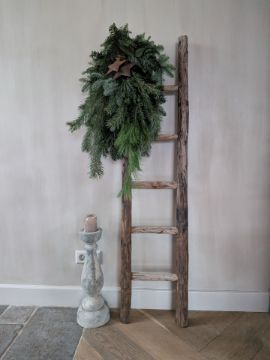 Picture of Kerst toef Nobilis met roestige sterren