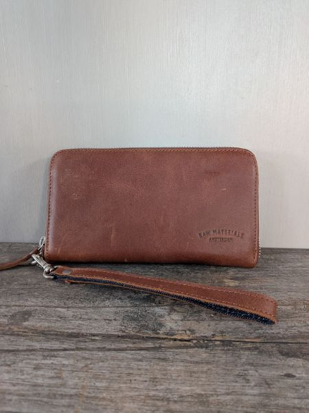 Picture of Lederen portemonnee Cognac Raw Materials
