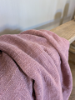 Picture of Plaid Mila linnen katoen | Oud paars - roze