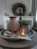Picture of Eettafelset metalen dienblad & opmaak